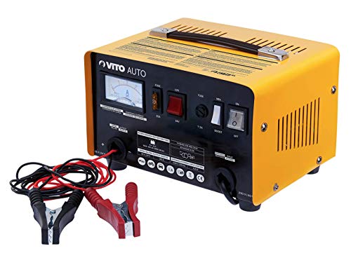 VITO - Chargeur de batterie Auto Poids Lourds 12/24V Capacité 28-180Ah