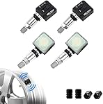 BELZAR Tire Pressure Monitoring System Sensors TPMS Preprogrammed 315MHz Sensor Replacement for Buick GMC Chevy Cadillac Saab 13598771 13598772 13586335 20923680 13581558 (4 Pack)
