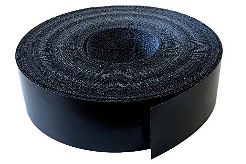 EisenRon - Cinta de melamina para bordes (45 mm x 5 m), color negro