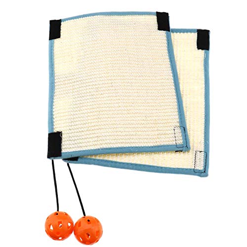 OTOTEC 2 stks 31.5x24.5cm Nylon/Sisal bescherming rond meubels tafel stoel bureau been kat huisdier Scratch mat pad