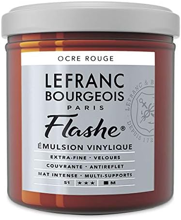Lefranc Bourgeois Acrylic Vinyl Emulsion, White, 10.2 x 10.2 x 13.7 cm