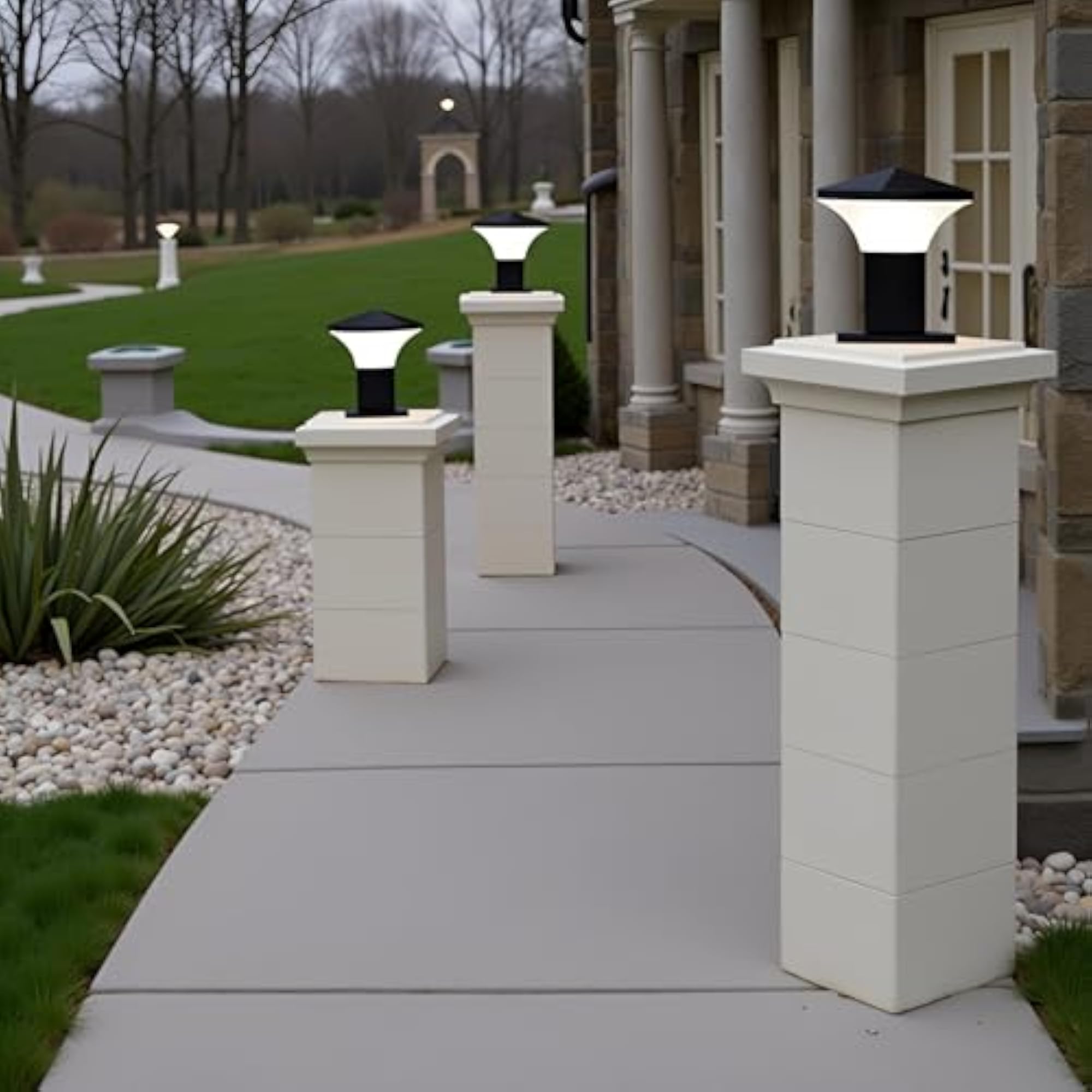 Waterproof Outdoor Gate Lamps for Main Gates and Pillars