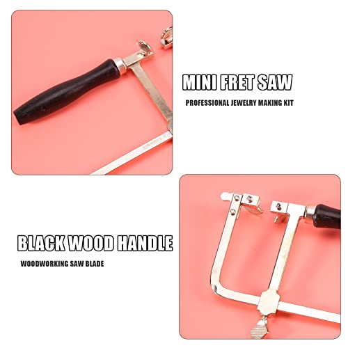 Juweliersäge mit Einstellbar Rahmen für Schmuckherstellung Kit ✪ - 6