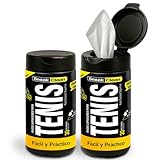 MAGMALIFE Paquete de Limpiadores de Tenis, Toallitas Húmedas, Fórmula de Limpieza Profunda, Textura de Malla para Mejor...