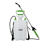 ANSIO® Garden Sprayer 5 litre Pressure Sprayer Pump Action, Weed Killer, Water Pump, Ideal with Pesticides, Insecticides, Fungicides.
