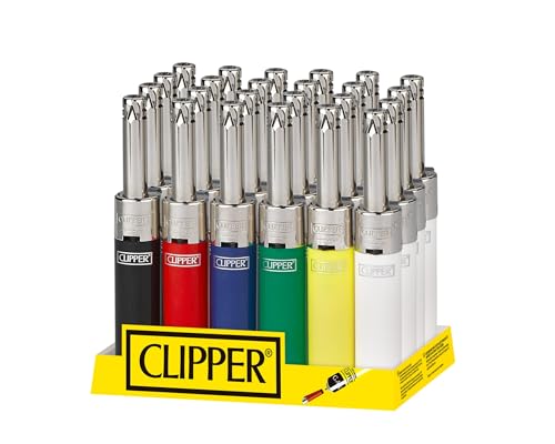 Encendedor Recargable Clipper Mini Tube 24 Unidades miniatura 1