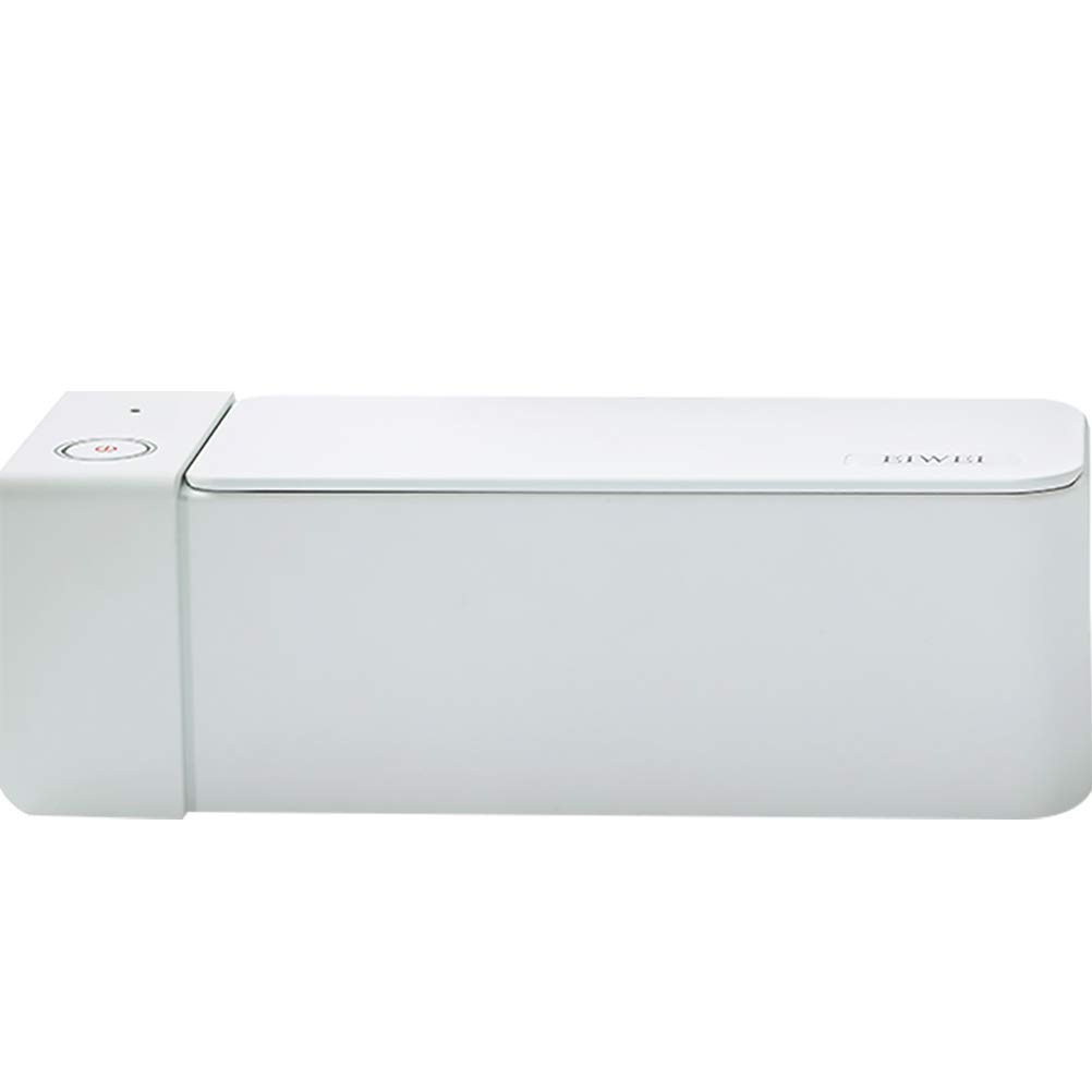 GHJrtHFJ Eyewear cleaners, for Eyeglasses Jewelry Dentures, Ultrasonic Cleaner Professional Machine, ultrasonic cleaner, White