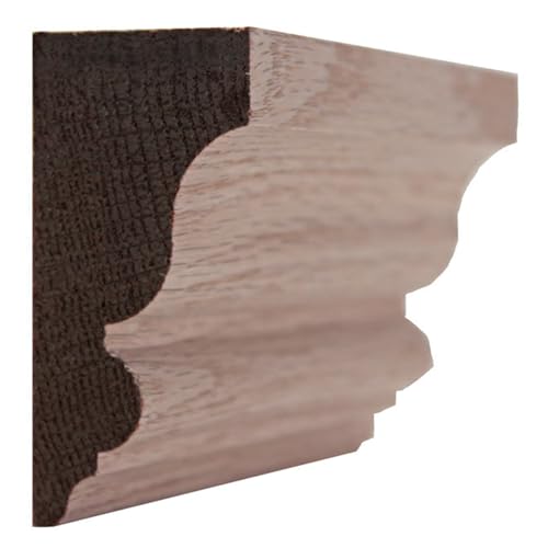 EWSC13 Solid Crown 2-3/4' High x 1-3/8' Deep Moulding. Unfinished, Red Oak, 42'