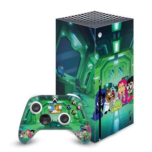 Skin Teen Titans Go Xbox Series X pour protéger la console des rayures