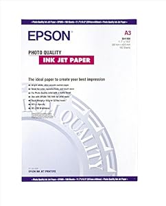 Epson Papier für Tintenstrahldrucker in Foto-Qualität matt beschichtet A3 297 x 420 mm 102 g/m² 100 Blatt