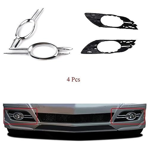 Grille de phare antibrouillard avant anti-impacts avec inserts chromés A2118851174