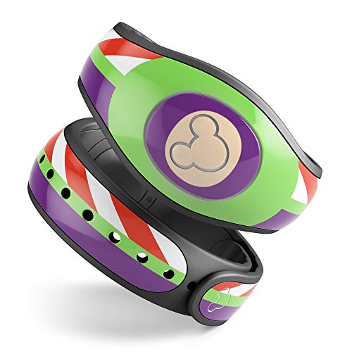 Design Skinz Lightyear - Design Skinz Premium Vinyl Decal Wrap Cover Compatible with The Disney MagicBand 2 (Fits Magic Band 2.0 Compatible with Disney Parks)