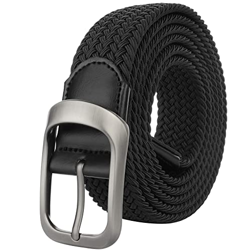 Drizzte Plus Size 59'' Mens Stretch Belts Big and Tall