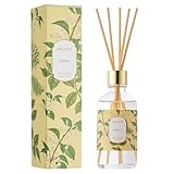 Airkeep Reed Diffuser Oil Set with Reed Sticks,Vanilla Aromatherapy Oil Scent Diffuser for Home Office Bathroom Decoration Perfume and Gifts 3.38 oz/100ml