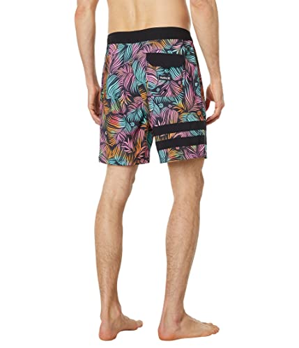 Hurley MBS0011020H01131IN Block Party 18" Boardshorts Black Multi 31 Black Multi 31IN2