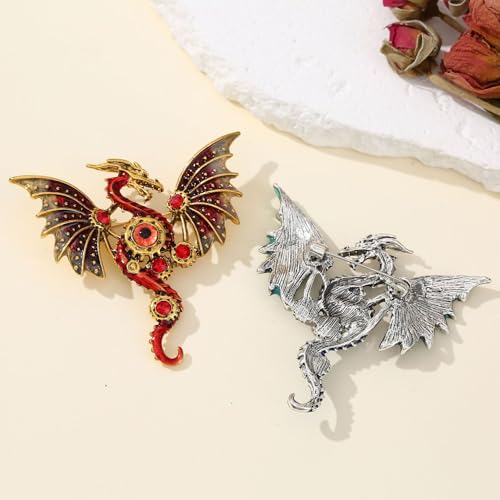 Broches dragon en métal résistant pour customiser vos vêtements ternes - 5