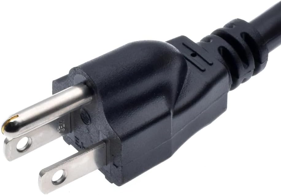 Toptekits NEMA 5-15P to C21 IEC Cable, US Standard 3 Prong Plug to C21/C19 Power Cord, 14AWG, UL Listed, Heavy Duty, 10ft/3m