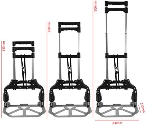 SQ Professional Heavy Duty Sack Truck | Hand Truck | Folding Trolley | Foldable Truck | Sack Barrow with Wheels