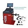 KATOOL KT-T830 Tire Changer 2.0HP Bead Blaster and KT-B760 Wheel Balancer Combo Machine with Automatic Measurement Ruler Fit for Tire Repair