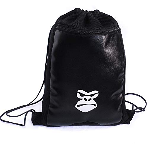 Mochila Bolsa Sacola De Costa Boxe Black Monkey Prática Funcional Casual Academia Fitness Gorilla