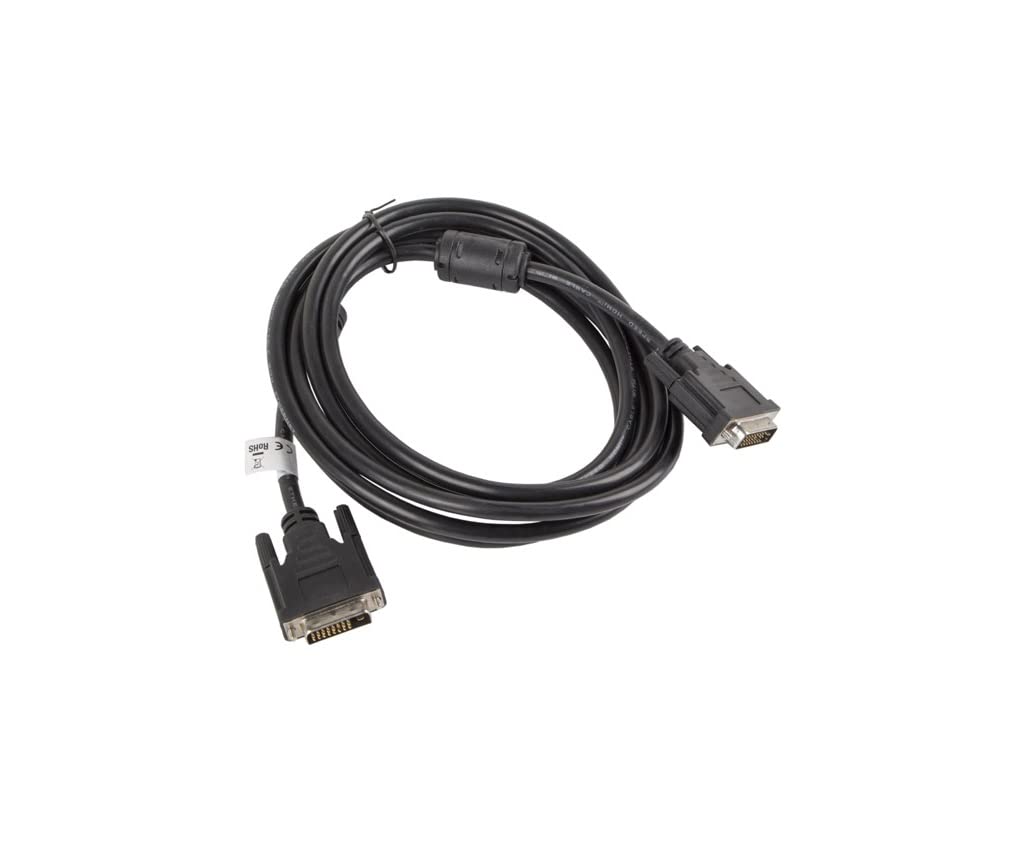 Lanberg CA-DVID-10CC-0030-BK "Dvi-D (24+1 biegun)" wtyczka na "Dvi-D (24+1 biegun)" wtyczka Dual Link, 3 m czarna