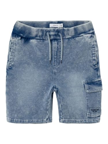 Pantalones cortos vaqueros para niños con cintura elástica regulable Name It