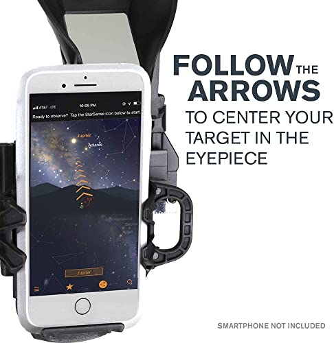 Image of Celestron StarSense Explorer DX 130AZ Smartphone App-Enabled Newtonian Reflector Telescope with Moon Filter