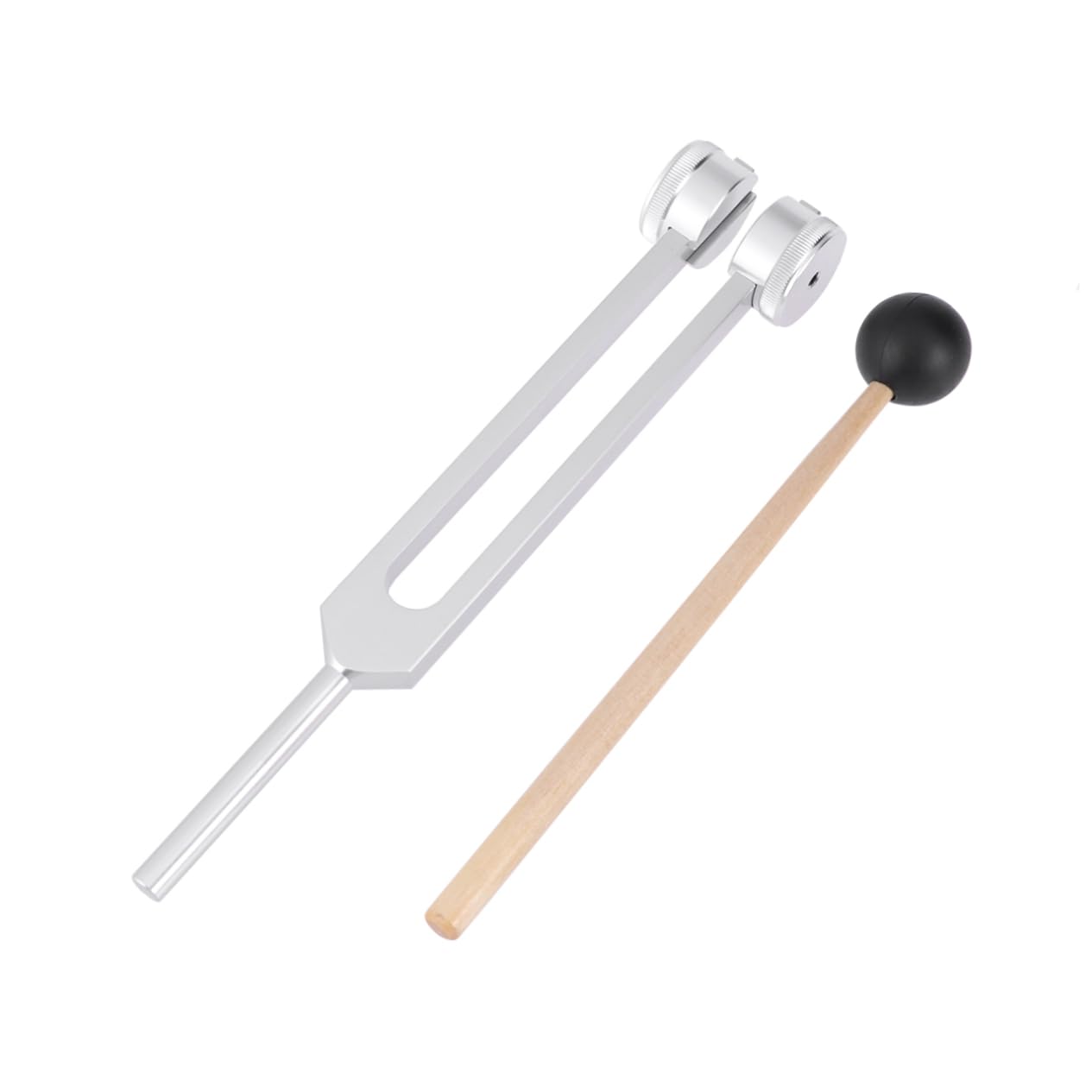 Levemolo Aluminium Tuning Fork Hammer Set for Professional Use 128 Pieces Grade Hammer for Hearing Evaluation Audio Testing Random