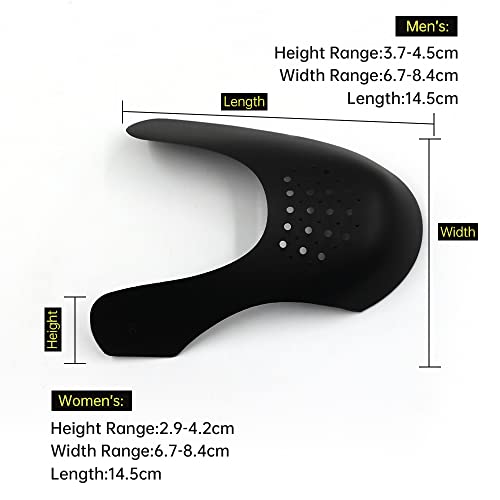 4 Pairs Shoe Crease Protector, Crease Guard Suitable For Most Sneakers, Anti Crease Shoe Protector For Men's 7.5-12, Women's 5-8.5, Crease Protectors For Air Force, Jordan, Dunk Low (Men's 7.5-12) #TOP2