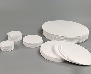 Hydrogen Chloride Filter Membrane, HCL Sampling Filter, PTFE Filter Membrane Clip, Diameter 25mm/40mm/47mm/90mm, PTFE Filter Membrane (40mm Diameter, 50 Pcs PTFE Membrane, 1)