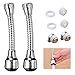 [2 PCS]Embout Robinet cuisine,Robinet 360 degres,Rallonge robinet cuisine,Adaptateur robinet,Brise jet robinet,Douchette adaptable sur robinet