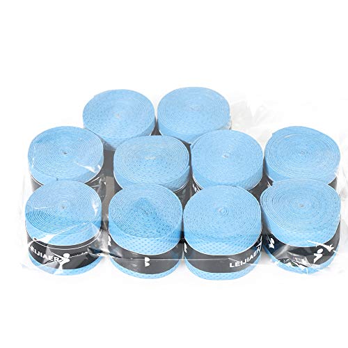 DECDEAL 10 pçs/lote Raquete De Tênis PU Overgrip Anti-skid Suor Absorvido Macio Enrole Torneiras Ten