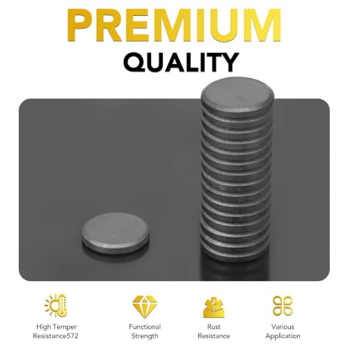 Image of DIYMAG Strong Adhesive Magnets,30p 1.18x0.12in Fridge Refrigerator Magnet