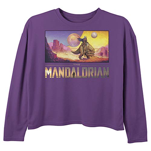 STAR WARS Girls' Colorful Mandalorian Landscape