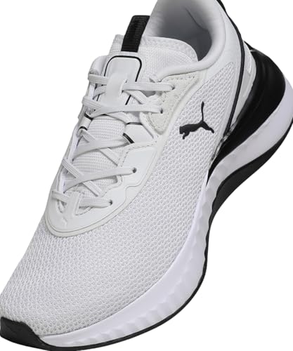 Image of Puma Womens Feather Gray-Black Running Shoe