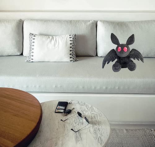 Lkmyhy Cute Mothman Plush Toy 12In Bat Plushie With Red Eyes, Goth Moth Stuffed Animals Horror Game Mothman Plush Doll Birthday For Fans Kids #TOP3