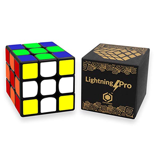 Cornertrace LightningPro: Competition Speed Cube, Durable and Quicker than Original, Best Magic Game