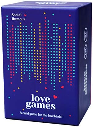 Love Games | A Conversation Card Game For Couples | Talk To Your Partner, Flirt With Each Other And Solve Dares Together, Adult