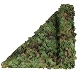 QKJEM Tarnnetz 2x3m Reißfestes Oxford Stoff Tarnnetz Sonnenschutz mit UV Schutz Wasserdicht Und Wetterfest Anwendbar für Jagd Camping Garten Outdoor Waldlandschaft Und Party Dekoration