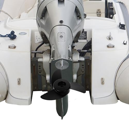GOOHOCHY Electric Outboard Propeller 12v 40lb Plastic Blades Boat Replacement for Inflatable Fishing Kayak Trolling Motor Suitable for Watercraft Applications