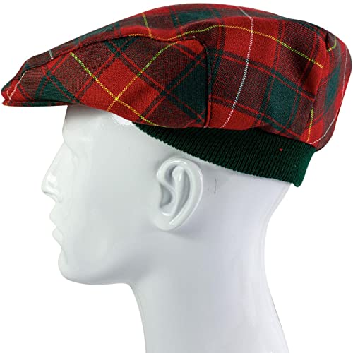 Casquette plate écossaise traditionnelle cadeau idéal taille unique ajustable - 3