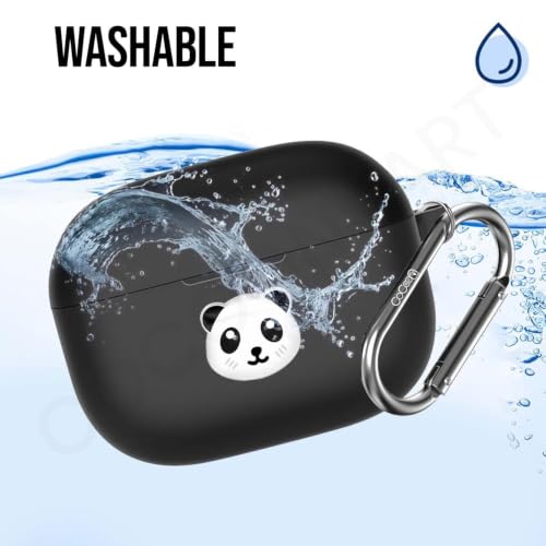 Image of Soft Silicone Case Cover for Realme Buds T310 | Buds N1 (Panda)