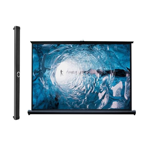 Pantalla portátil manual 50" 4:3 para proyector