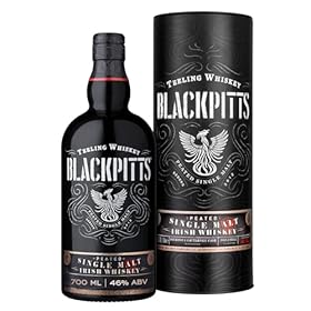 Teeling Blackpitts Peated Single Malt Irish Whiskey with Gift Box, 46% ABV, 70cl, Matured in Ex-Bourbon Casks and Ex-Sauternes White Wine Casks, 700ml Teeling Blackpitts Peated Single Malt Irish Whiskey with Gift Box, 46% ABV, 70cl, Matured in Ex-Bourbon Casks and Ex-Sauternes White Wine Casks, 700ml – Teeling