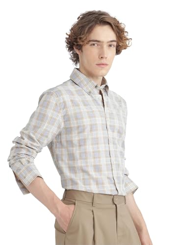 Image of Rare Rabbit Regular fit Checked Shirt
