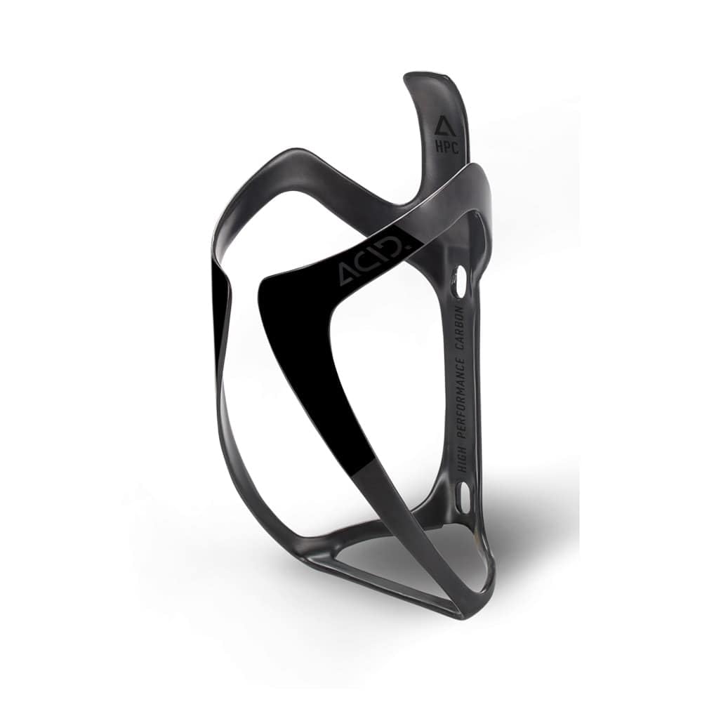 Acid - Portabottiglie in Carbonio HPC, Accessorio Bici Porta Borraccia, Colore: Nero