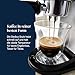 De'Longhi Dedica Style - Perfetto Kompakte Siebträgermaschine Espressomaschine mit Tasten, manuellem Milchaufschäumer für Espresso und Cappuccino, ESE Pad geeignet, 15cm breit, Metall (EC685.M)