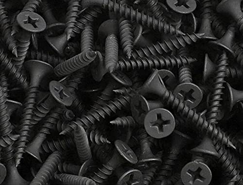 Vis noire autotaraudeuse M3.5 haute résistance pour plaques de gypse et bois
