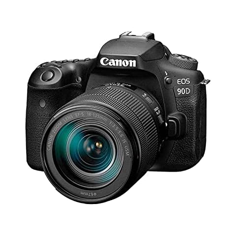 Canon DSLR Camera [EOS 90D] with 18-135 is USM Lens Cover