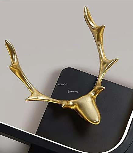 Image of Home Decore Led Fancy Wall Light,Night Lamp,Decorative Lamp,Wall Hanging Lights for Bedroom,Living Room,Color(Warm White+Natural White+Cold White).(Black Squar Deer Head)(pack of 4)